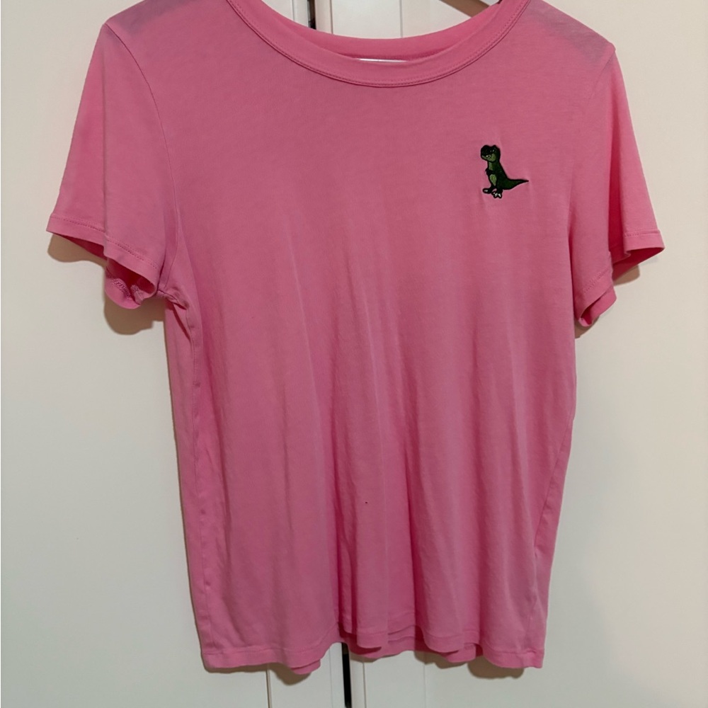 Sunday Best Pink Tee with Black Logo